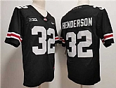 Men's Ohio State Buckeyes #32 TreVeyon Henderson Black 2023 F.U.S.E. Limited Stitched Jersey,baseball caps,new era cap wholesale,wholesale hats
